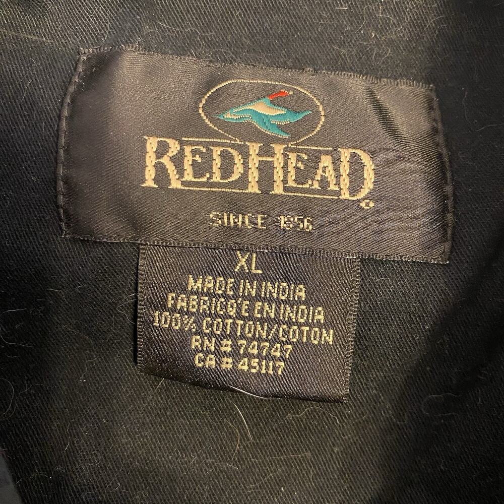 VTG Redhead Camo Button-Up Men L Hunting Work Outdoors Cotton Casual Long Sleeve - Picture 5 of 12